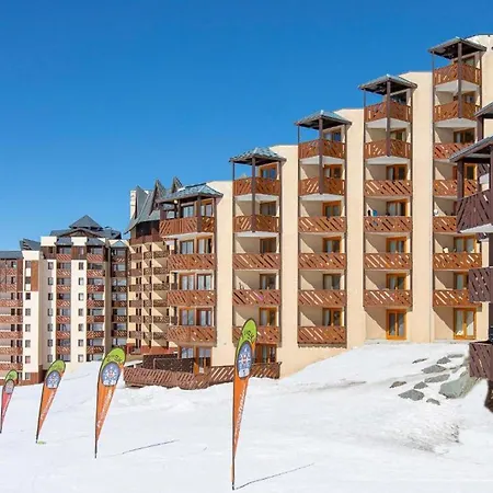 : Moderne 4 Pers Avec Parking Et Vue Sur Pistes - Fr-1-640-66 Апартаменты